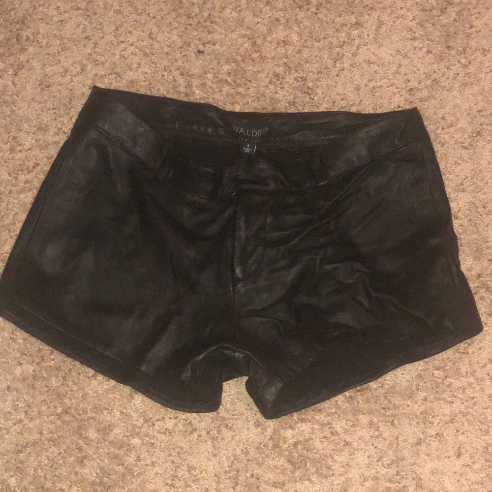 Real leather shorts from Waldrip